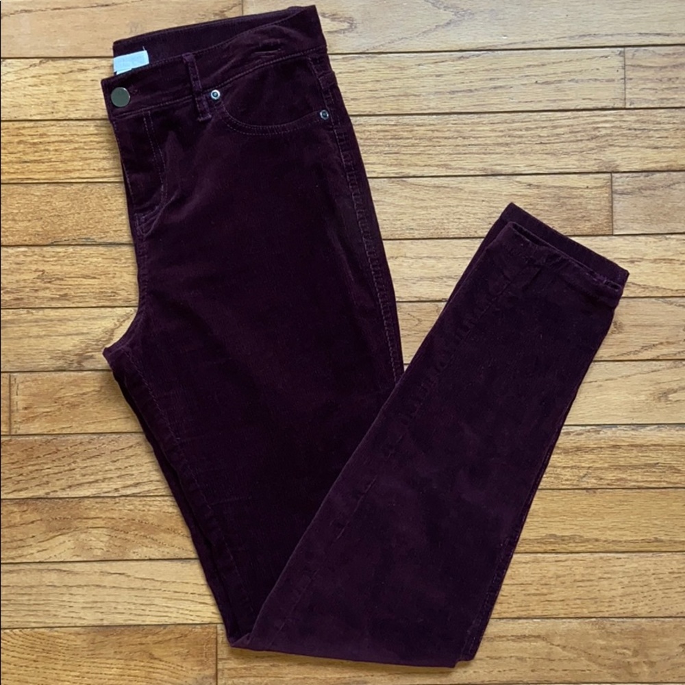 Corduroy Burgundy jeans
